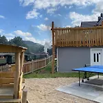 Bimmelbahn 2 - Familienferienhaus 100 M Am Dampflokbahnhof Sauna Trampolin Spielezimmer Olbersdorf